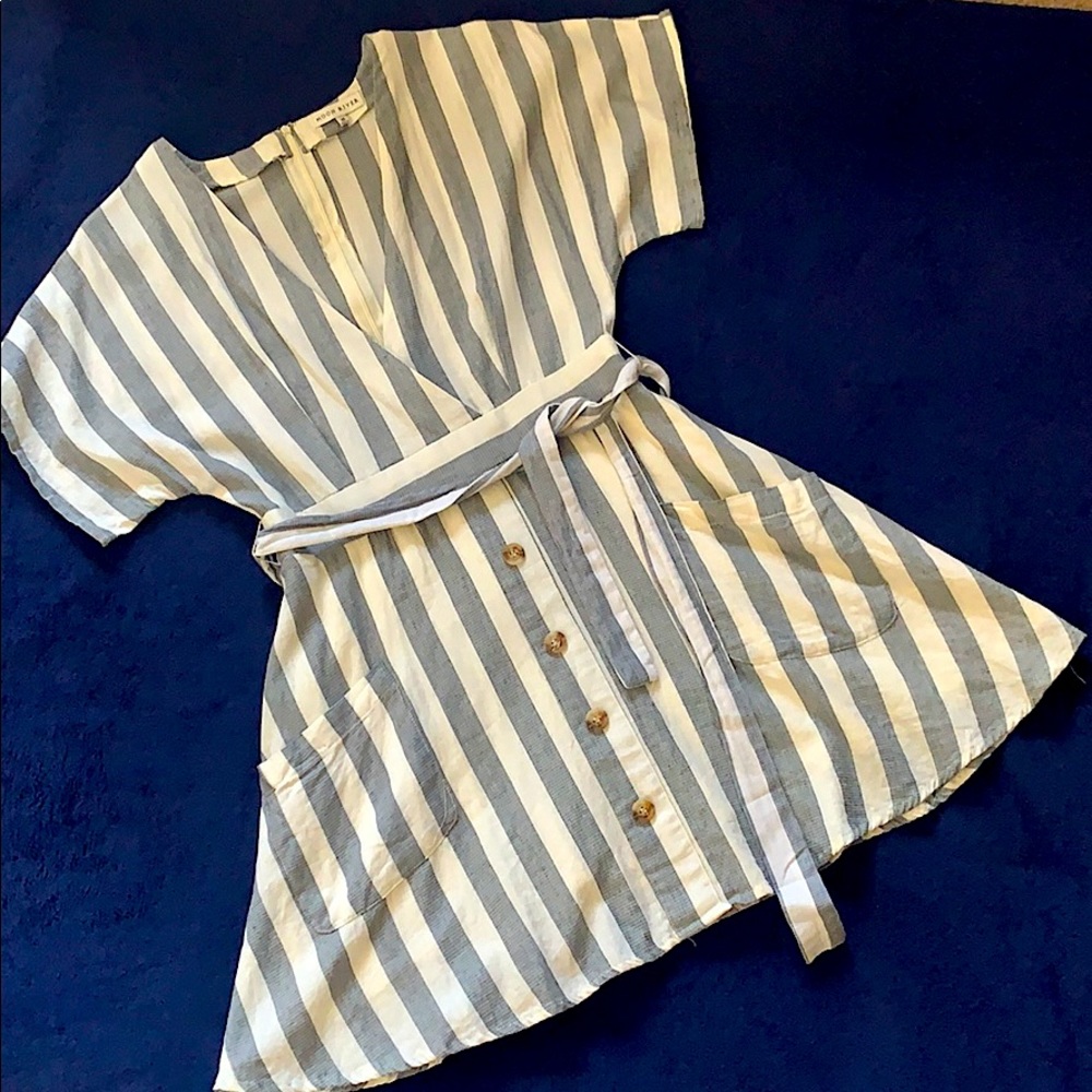 Cute Flowy Striped Dress